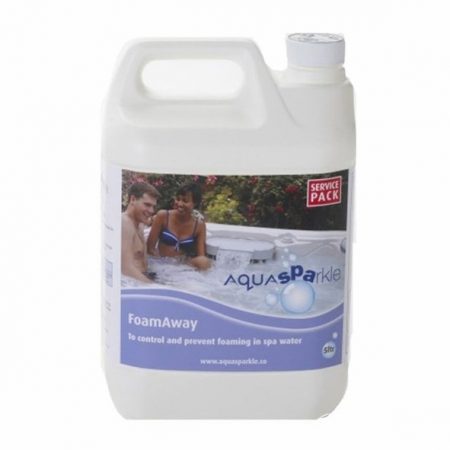 Aquasparkle Foam Away for spas and hot tubs