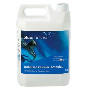stabilised chlorine granules