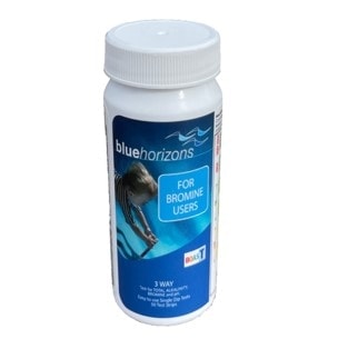 blue horizons test strip[s for bromine users