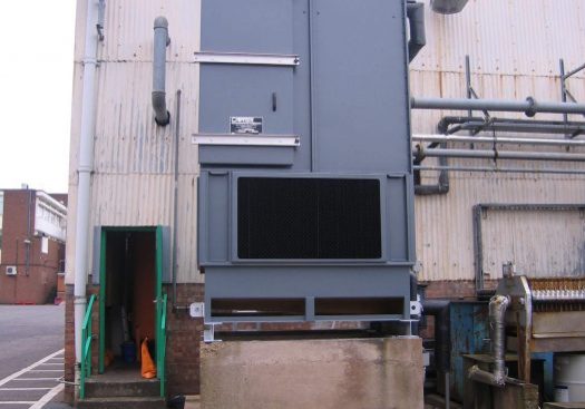 Grey Cooling tower